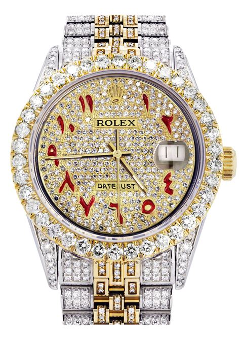 diamond encrusted rolex watch price|full diamond encrusted Rolex.